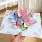 🦋 Perfect Mother's Day gift🦋 Vibrant 3D  Butterfly & Daisy Pop-Up Greeting Card🦋