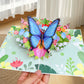 🦋 Perfect Mother's Day gift🦋 Vibrant 3D  Butterfly & Daisy Pop-Up Greeting Card🦋