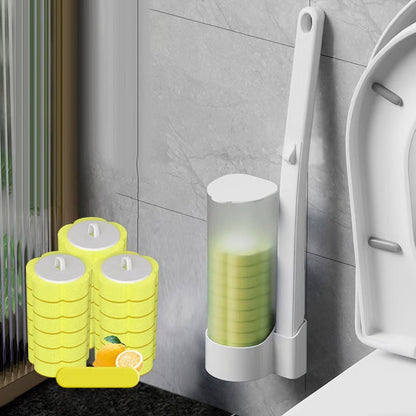 🔥LAST DAY SALE £1.66!!⚡50K+ SOLD!🚽💦Hands-Free Cleaning Gadget🧽Disposable Toilet Cleaning Tool💦