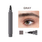 🔥✨Long-lasting waterproof four-head eyebrow and beard pencil