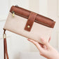 ✨2026 New Arrival👛Women's long wallet, stylish clutch, elegant solid color RFID blocking leather wallet👛