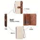 ✨2026 New Arrival👛Women's long wallet, stylish clutch, elegant solid color RFID blocking leather wallet👛