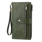 ✨2026 New Arrival👛Women's long wallet, stylish clutch, elegant solid color RFID blocking leather wallet👛