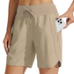 ⏳LAST DAY SALE 50% OFF!!💕Women's High-Waisted Quick-Dry Athletic Shorts