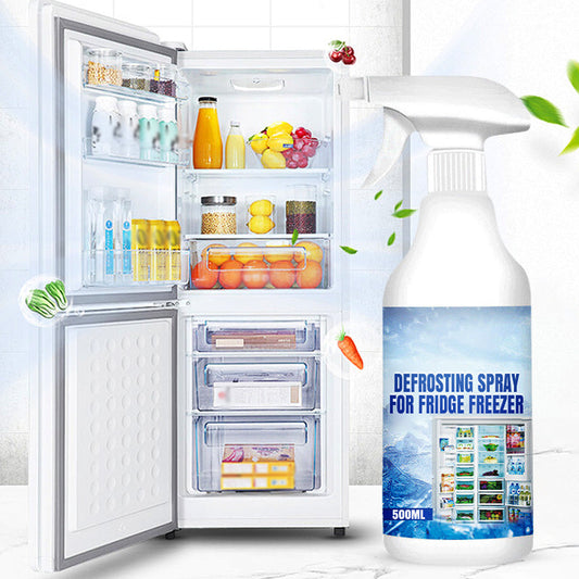 2026 HOT SALE🥳💞50K+ S🥳OLD!🧊Buy 2 get 1 free⚡Defrosting Spray for Fridge Freezer
