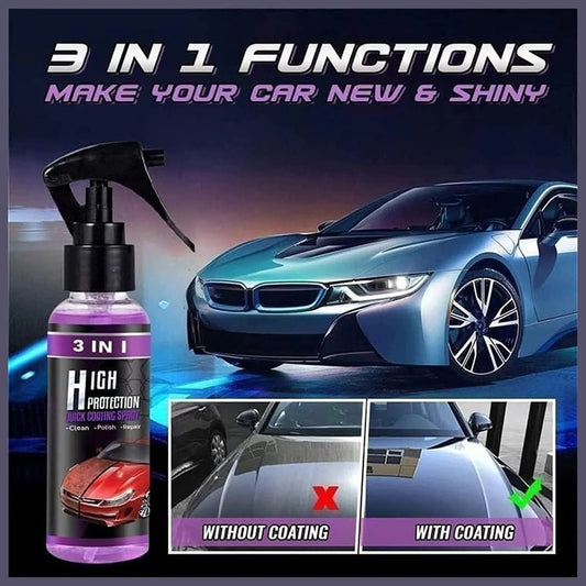 🔥New Year 2024 Sale 49% OFF✨3 in 1 Ceramic Car Coating Spray (Buy 3 pay 2)
