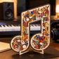 ⌛LAST DAY SALE ONLY ￡9.99!!🎵 Wooden Musical Note Puzzle – Handcrafted Brain Teaser for Music Lovers! 🧩 Perfect Gift • Eco-Friendly • Limited Stock! ⏳🇬🇧
